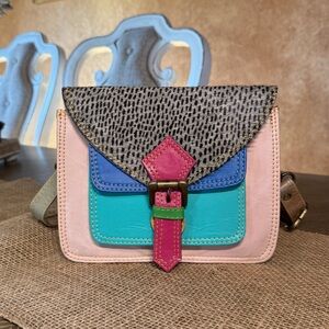 Soruka Elma Leather Crossbody Bag